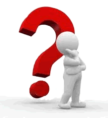 Decoration of thinking person