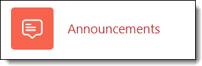 Announcements icon